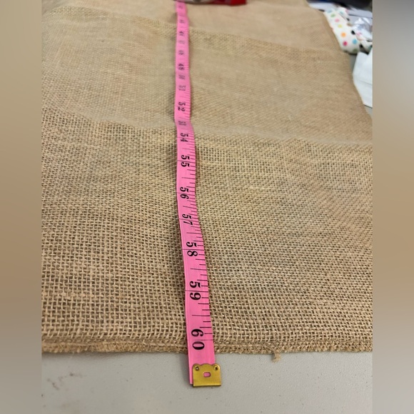 Rustic Burlap Table Runner - Picture 5 of 5